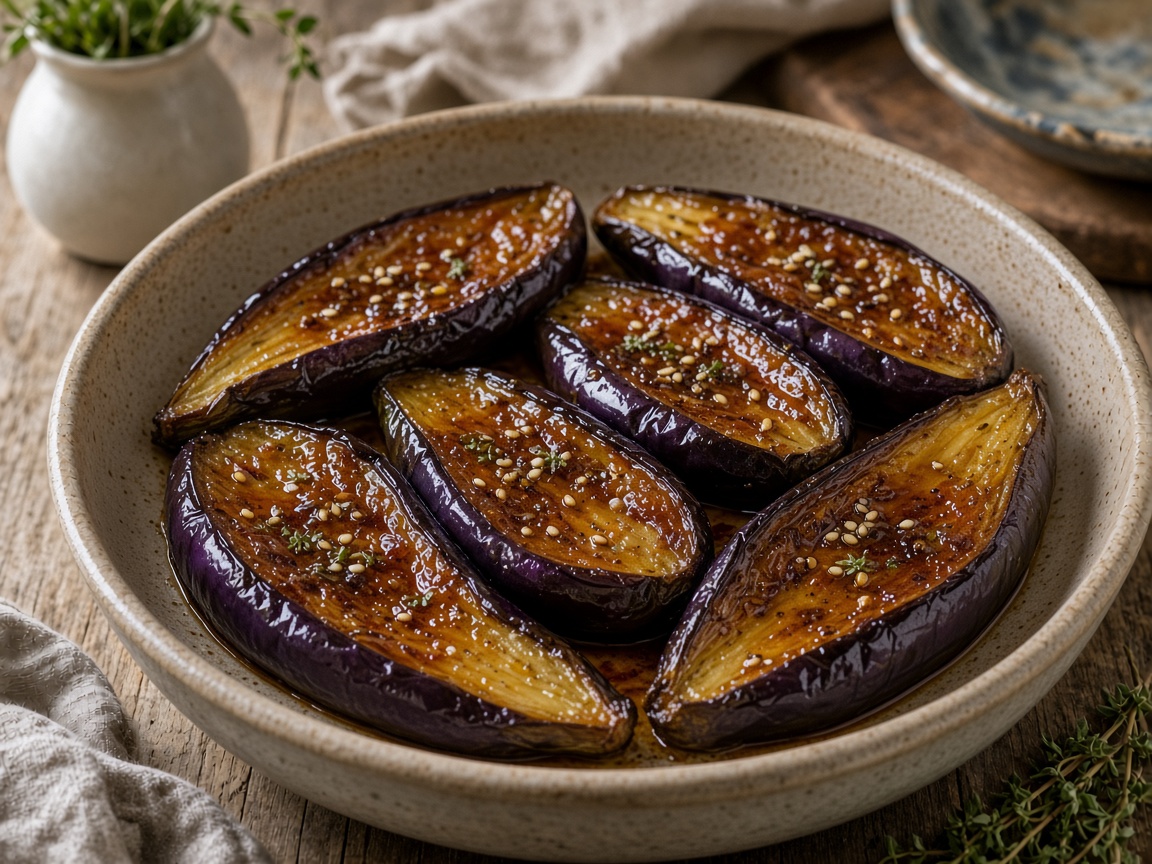 Berenjena al miso