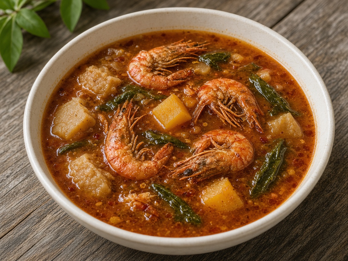 Caldo de camarón seco
