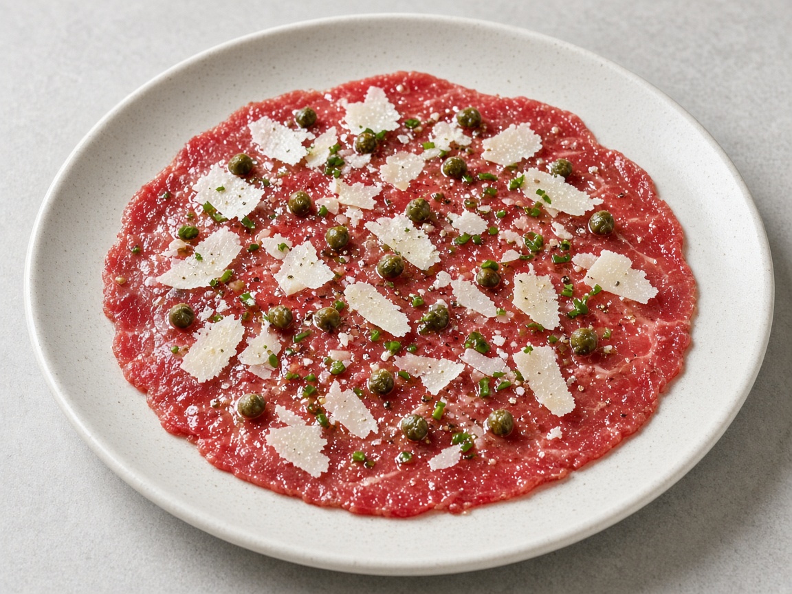 Carpaccio de res