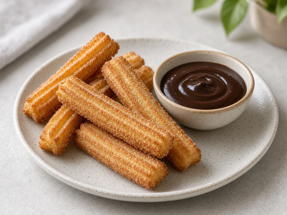 Churros con chocolate