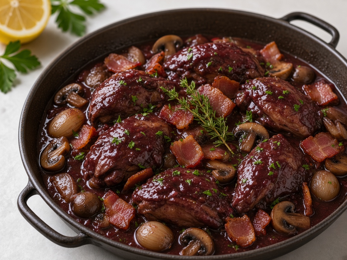 Coq au vin ligero