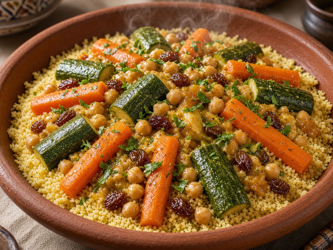 Cuscús de garbanzo