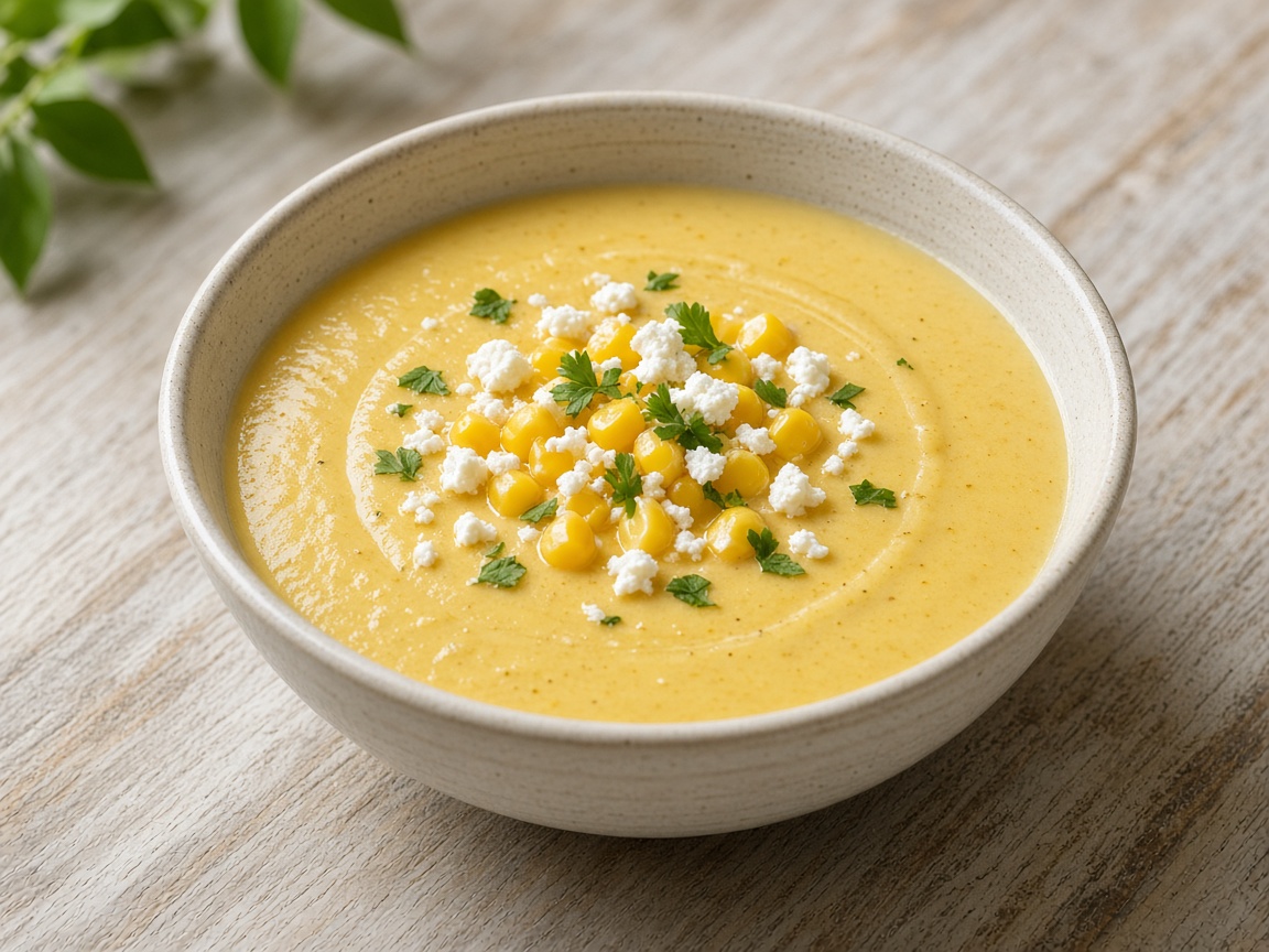 Crema de elote