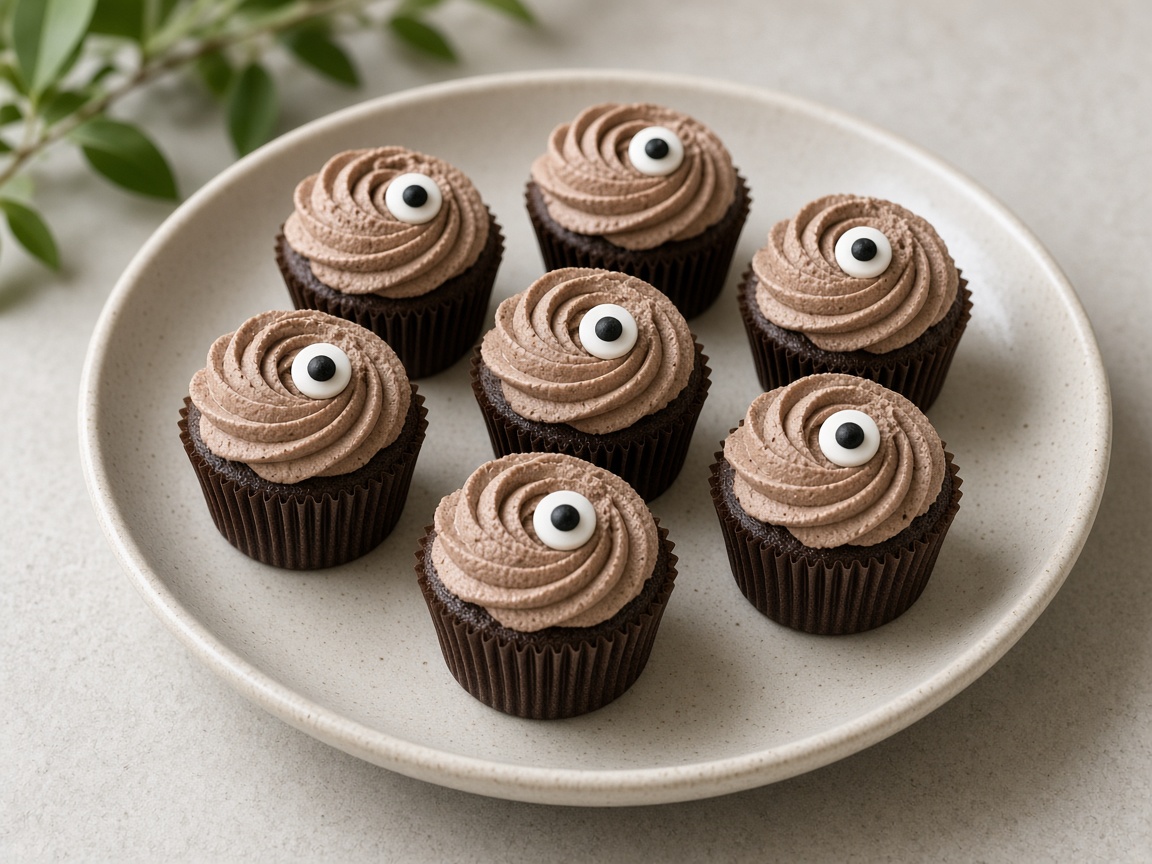 Cupcakes con ojos