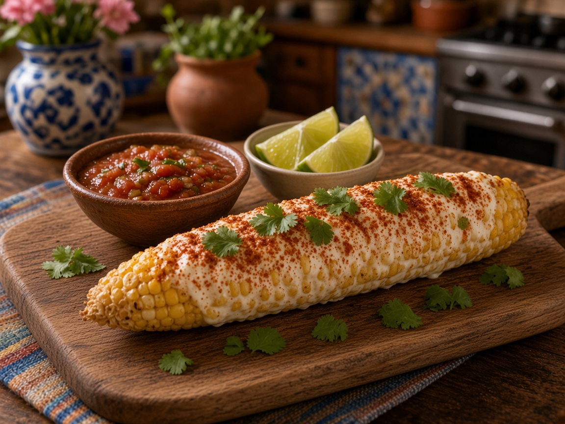 Elote asado