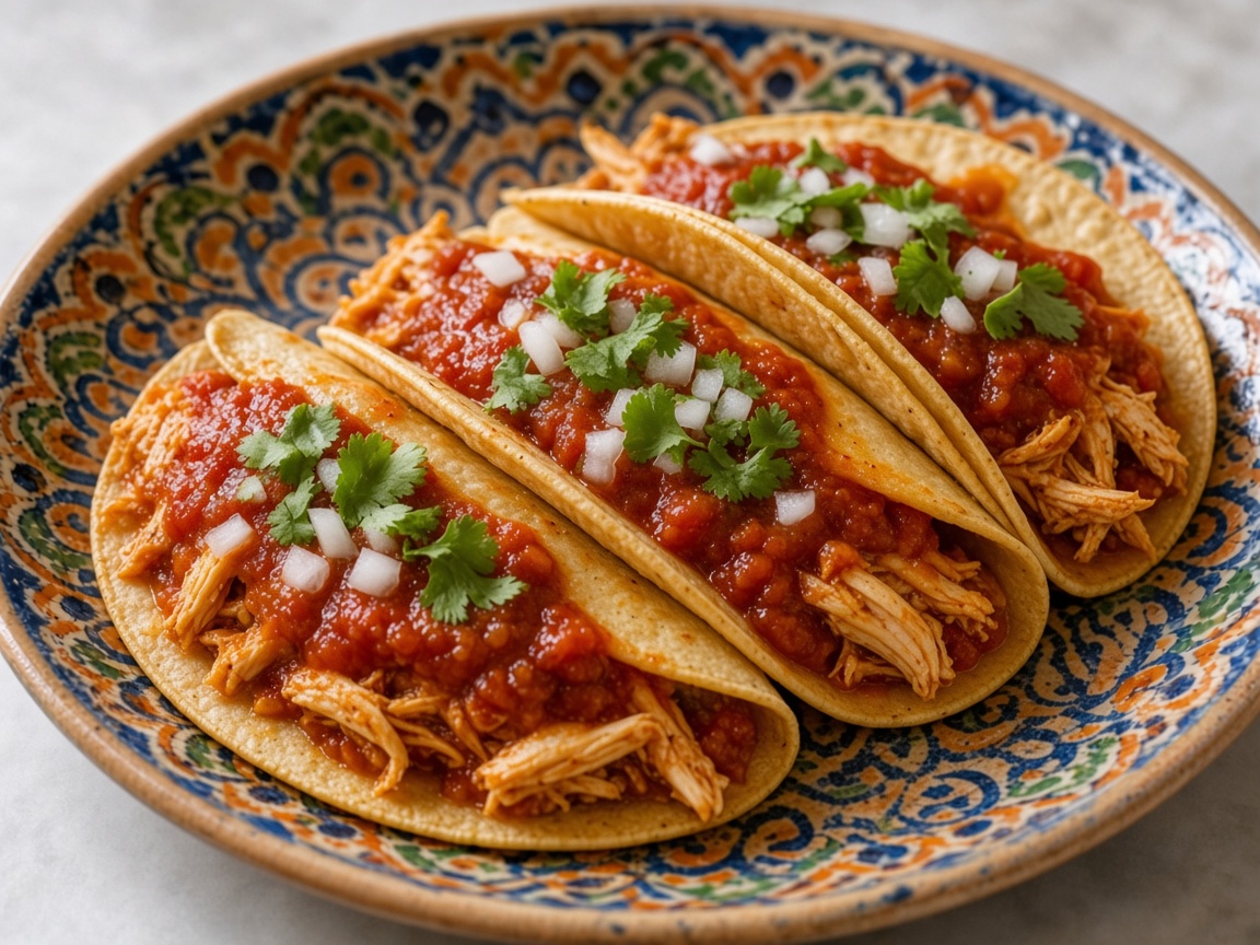Entomatadas de pollo