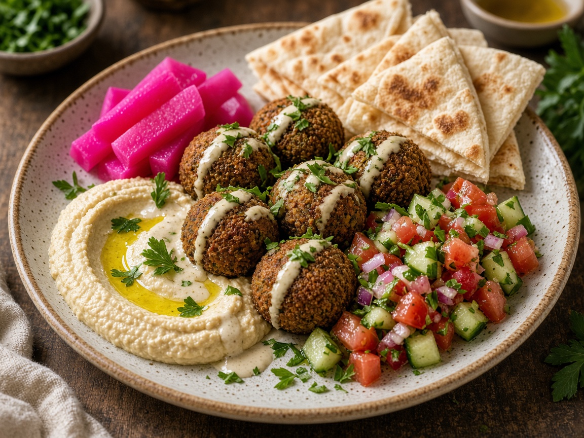 Falafel al horno