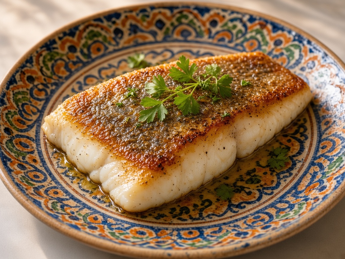 Filete de pescado a la plancha