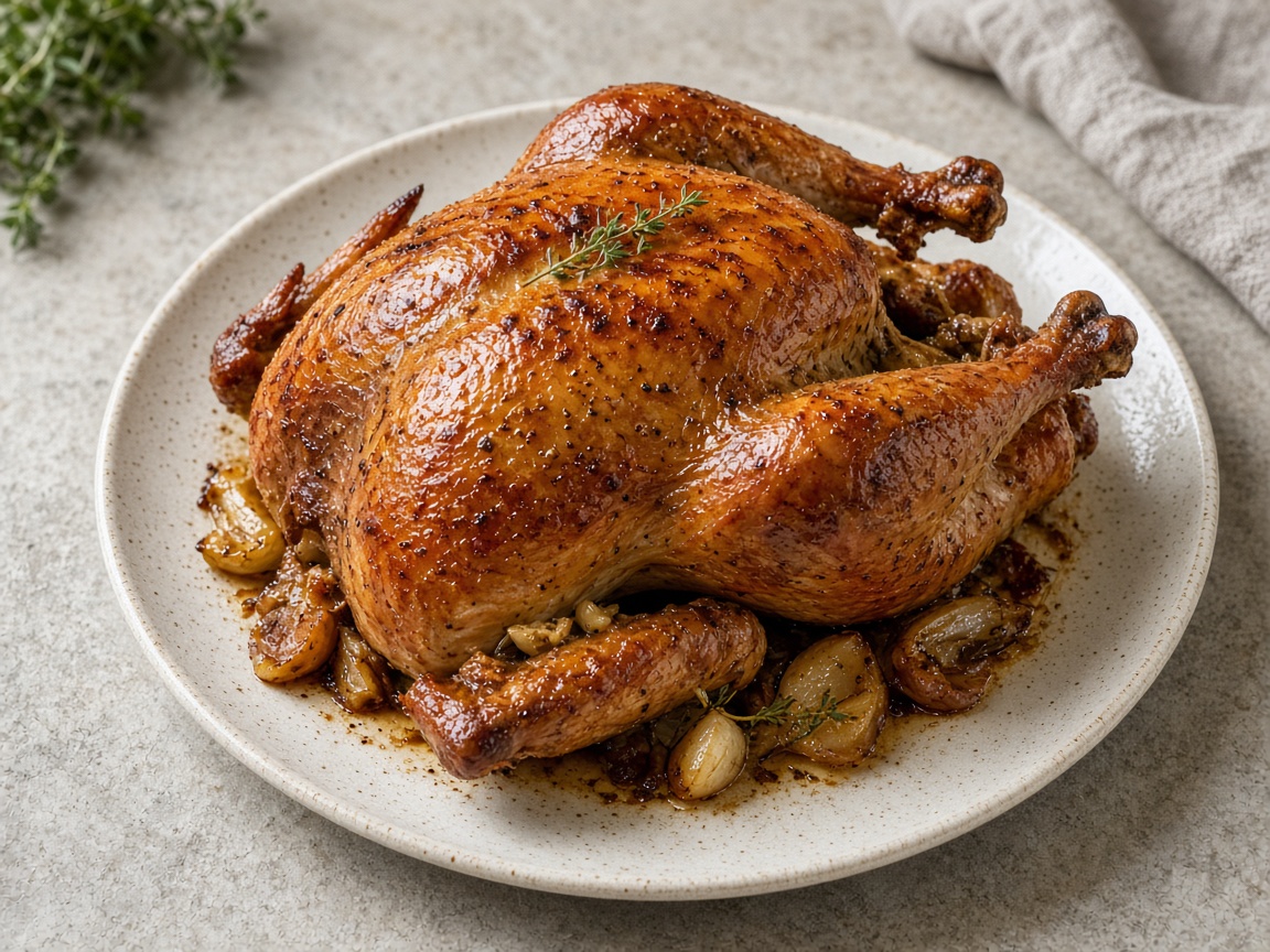 Pavo asado