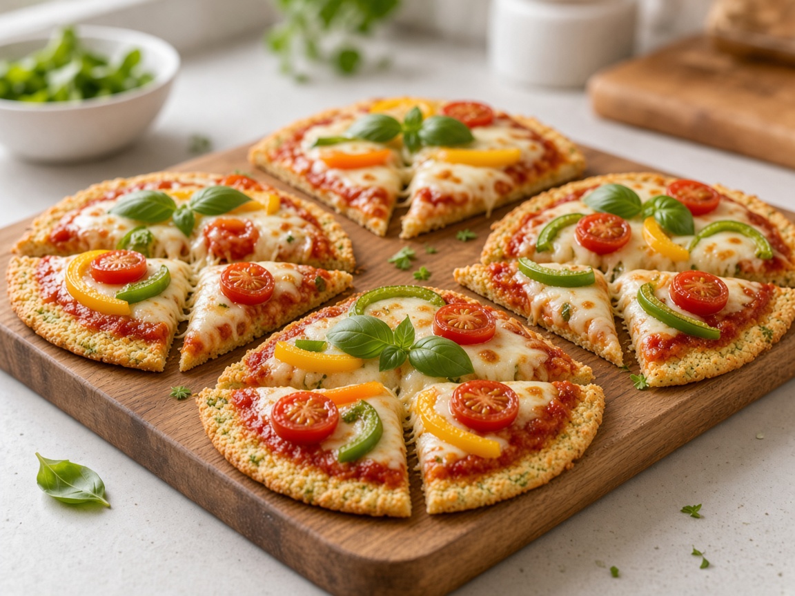 Pizza de coliflor