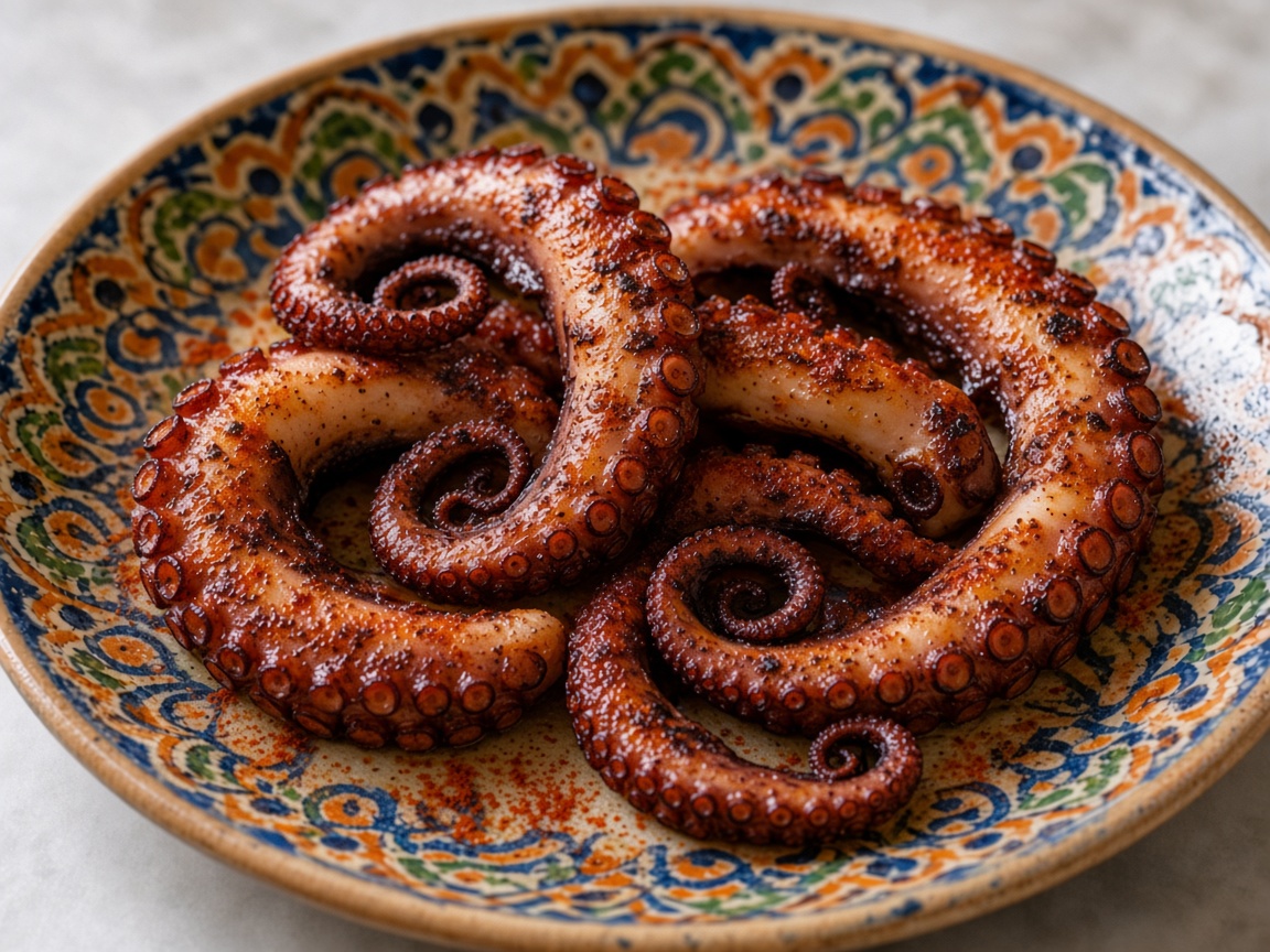 Pulpo a la parrilla