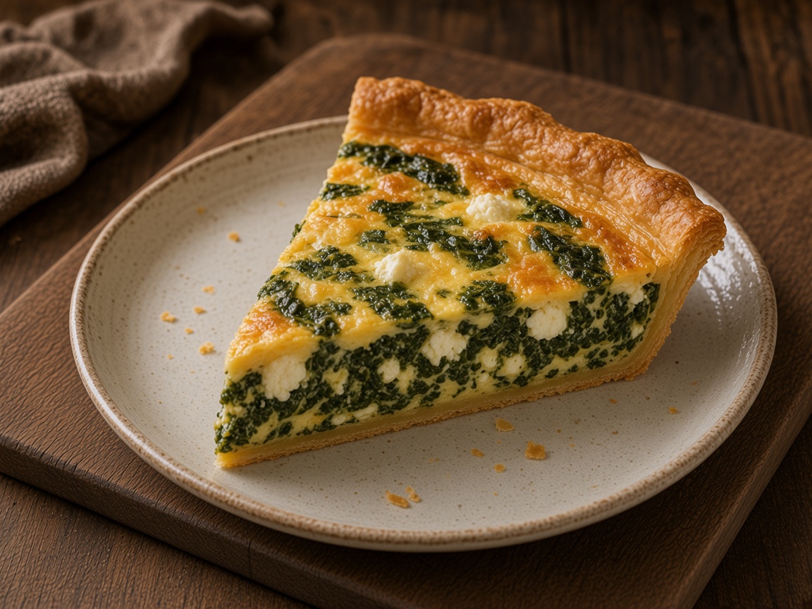 Quiche de espinaca