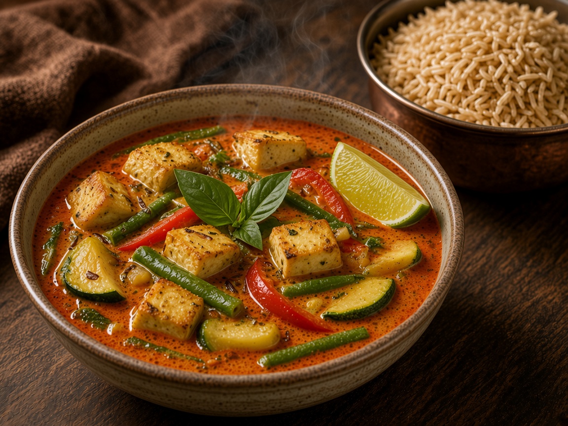 Curry rojo ligero