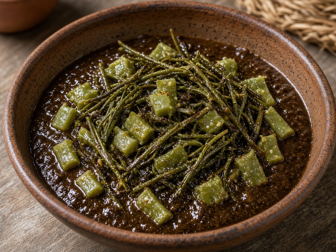 Romeritos con mole