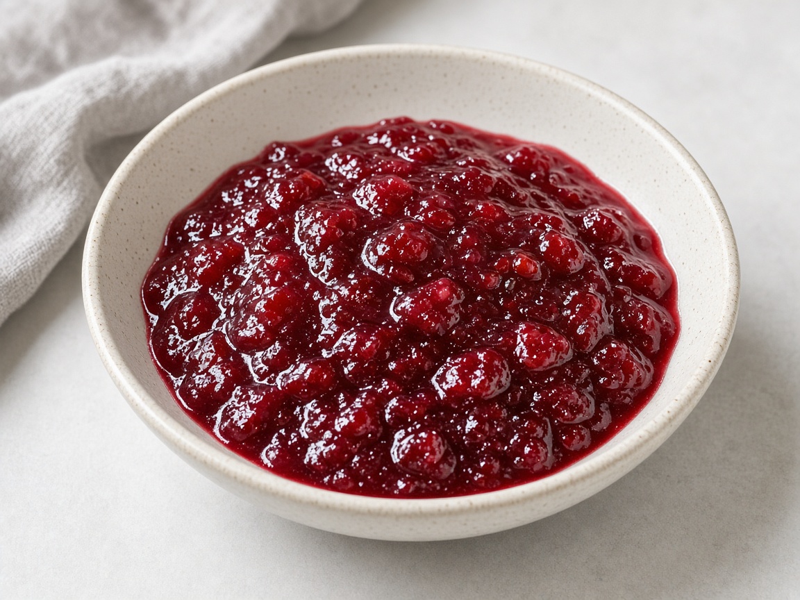 Salsa de arándanos