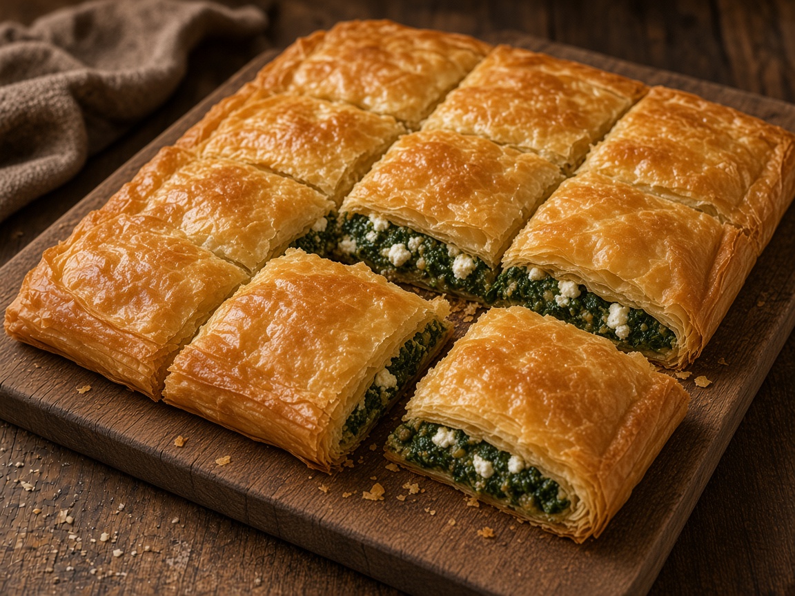Spanakopita al horno