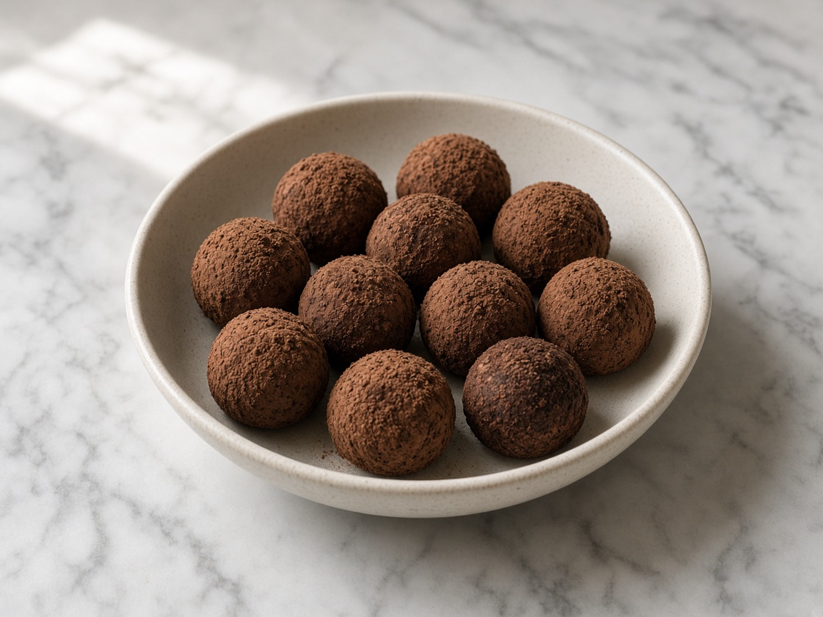 Trufas de chocolate