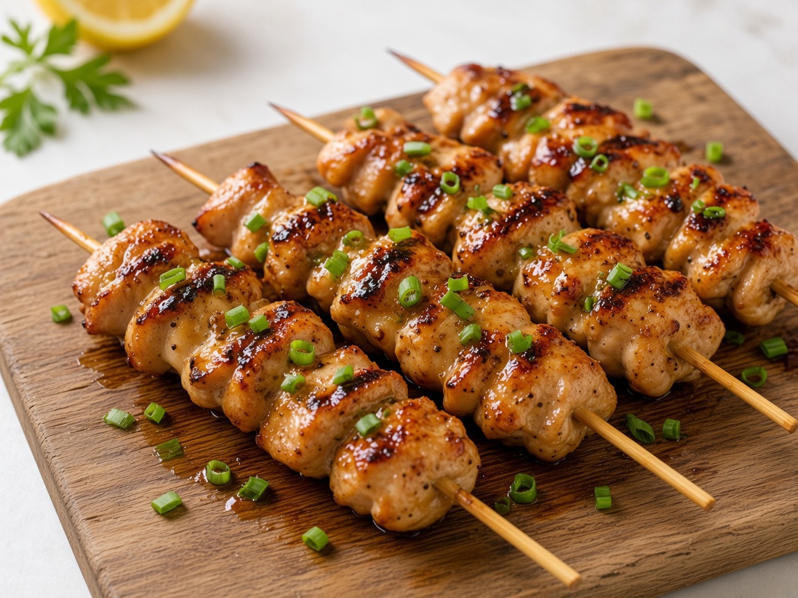 Yakitori al horno